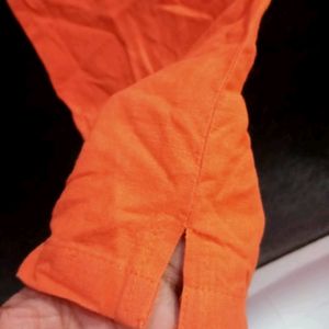 Orange Trouser Pant