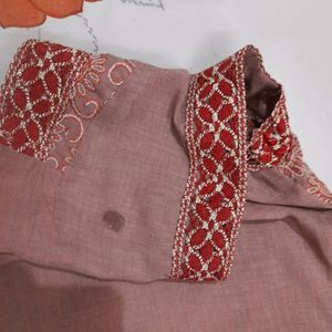 Embroided Kurta