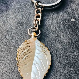 Leaf Keychain