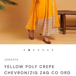 Janasya Co Ord With Shrug