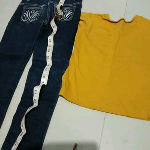 Unisex Kids Jeans of 2-5 Years Age