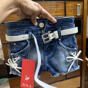 Baby Shorts Denim