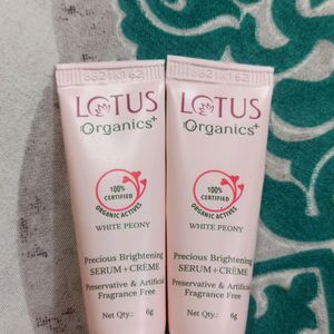 Lotus Organic Serum+ Cream