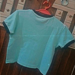 Sky Blue Colour Tshirt Or Top