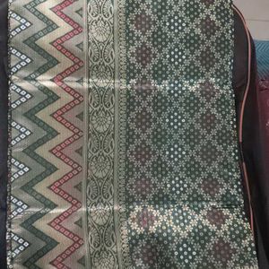 Green Zari Saree ,Ethnic Wear .Brand New