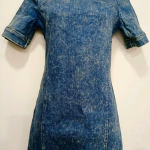 Denim Short Dress