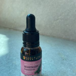 Soulflower Rosemary Essential Oil for Hair Growth,