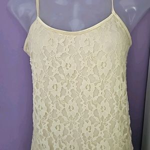 Code Lifestyle White Lace Top