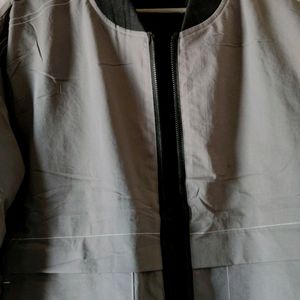 Zip Front Jacket For Men