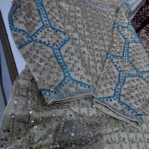 Suits With Heavy Sequence Embroidery Work