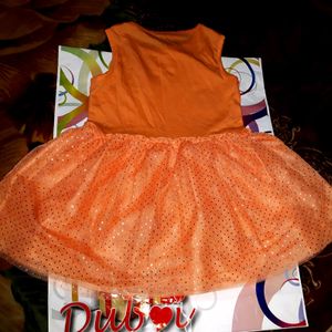 Disney Branded Barbie Frock New With Tag