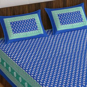 Combo Of 2 Cotton Bedsheet_double Bed