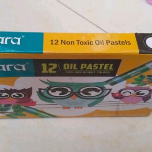 Set Of 12 Oil Pastel Colour