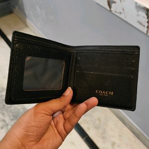 Coach Black Wallet