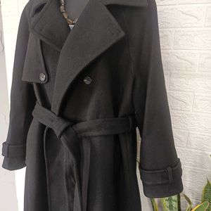 Imported Black Overcoat