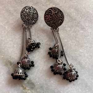 Oxidized Earrings