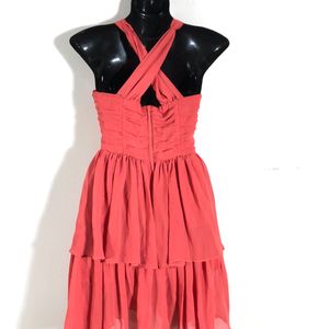 Peach Casual Dress (Women’s)