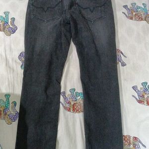 Black Ragged Pepe Jeans