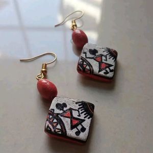 Combo Handmade Clay Earrings