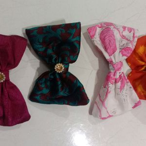 Bow Hair Back Pins