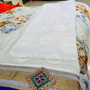 PURE COTTON WITH BRODE BORDER SAREE