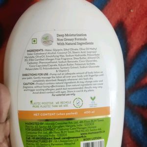 Mamaearth Ubtan Body Lotion