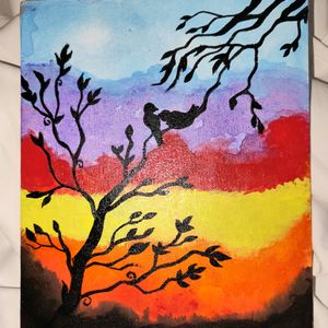 Love birds Painting