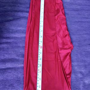 Shimmer Dark Red Legging