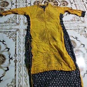 Yellow Women Kurta