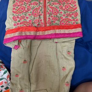 Fully Embroidered Long Kurti