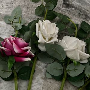 Artifical Pack Of 4 Rose Flowers