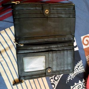 Stylish Leather Wallet Black