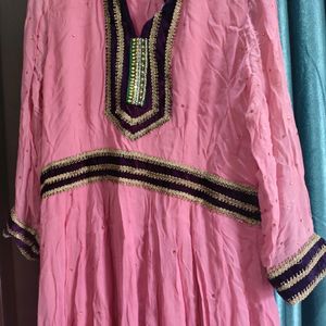 2 Times Used Full Gher Anarkali Kurti