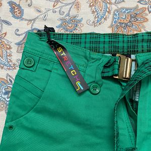 Green Cotton Trousers 💚