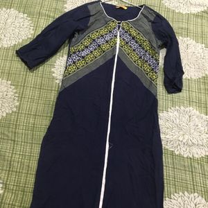 Navy Blue Aurelia Kurta