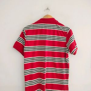 Red Striped T Shirt (Men's)