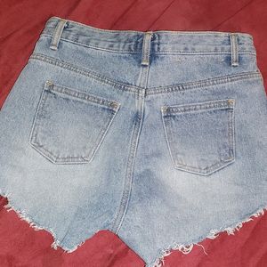 Denim Blue Shorts