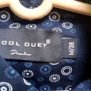 Cool Duet Printed Navy Blue Shirt For Boys, Men