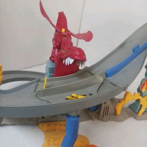 🔥 HOT Wheels Dragon Destroyer Track Set