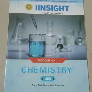Set of JEE IINSIGHT Chemistry 11th
