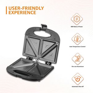 🆕Electric Sandwich Maker & Toaster | Non-Stick