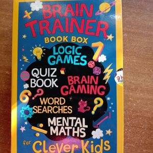 Brain Trainer Book Box For Clever Kids