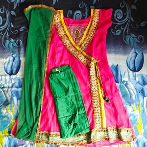 Kurta set with Dupatta and Pajama