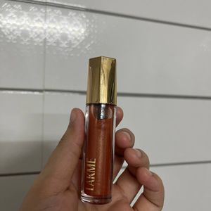 Lakme Glitterati Lip Glaze 302 Honey Haze 5ml