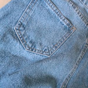 Light Blue Wide Bottom Denim Jeans 👖 Full Comfort