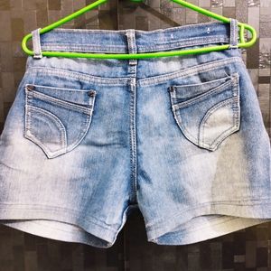 Girls Shorts - Denim