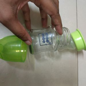 Mee- Mee Glass Feeding Bottle And Dry Sheet