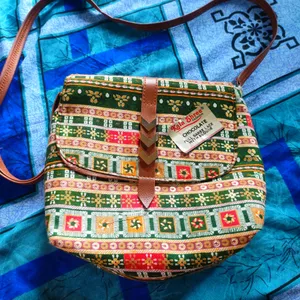 New Multicolor Printed Sling Bag