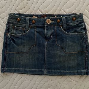 Y2K Denim Skirt