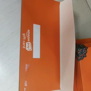 Amazon Gift Card Empty Envelope 25 Piece